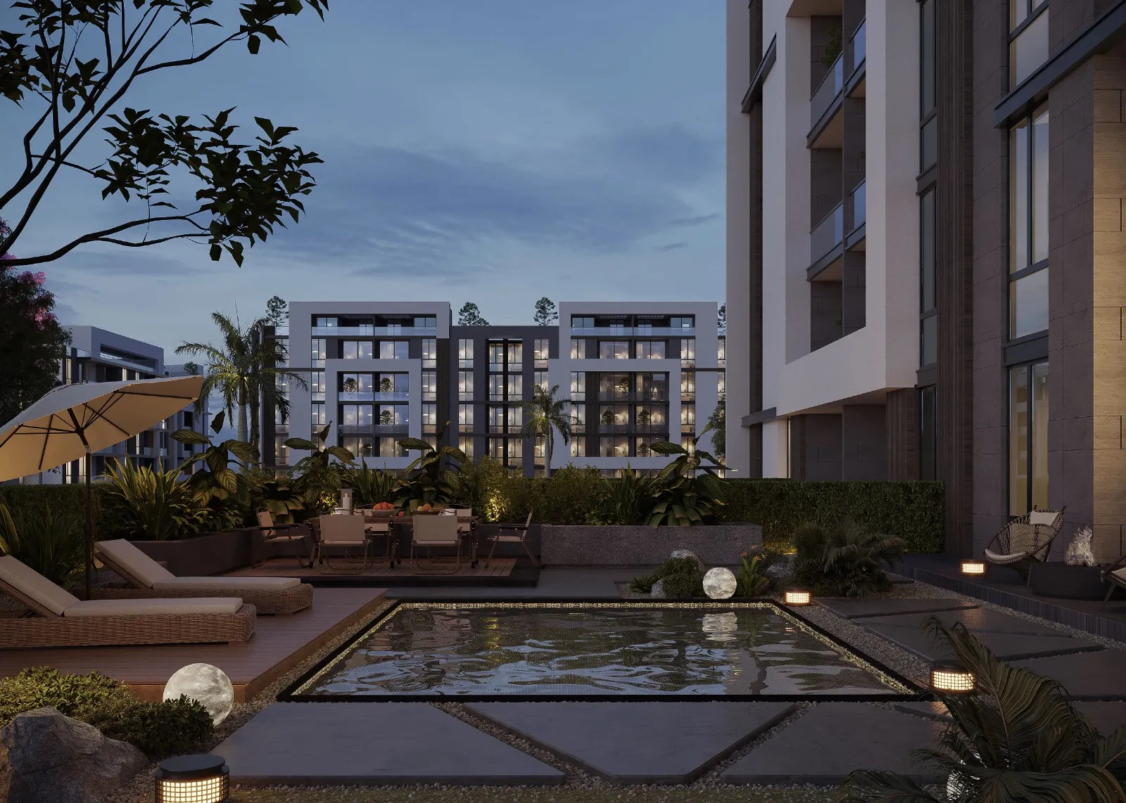 Prime location unit in Palm East New Cairo